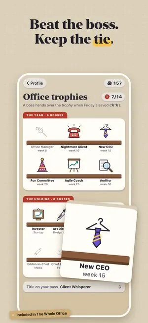 Boss trophies